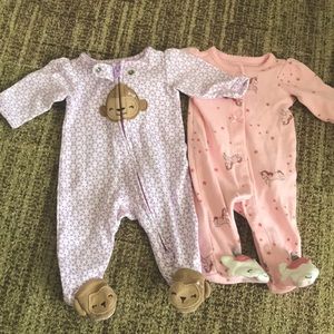 Preemie girl onesies
